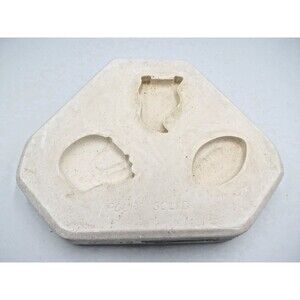 Dona's Molds Vintage 1985 Football Magnets Slip Mold D-1244